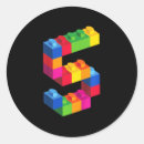 Search for childrens blocks stickers Birthday