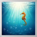 Search for watercolor seahorses posters Underwater