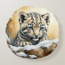 Search for snow leopards pillows Nature