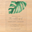 Search for monstera leaves invitations Trendy