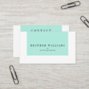 Search for mint business cards Photography