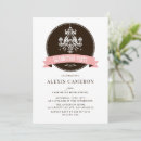 Recherche de chandelier invitations Classique