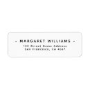 Search for corporate return address labels Simple