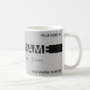 Search for business card mugs Black