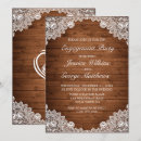 Search for lace engagement party invitations Barn