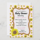 Search for pink sunflower invitations Shower