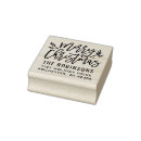 Search for christmas return address rubber stamps Modern