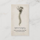 Search for spine business cards Bones