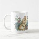 Search for bunny and flowers mugs Rabbit