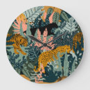 Recherche de motif léopard horloges Élégant