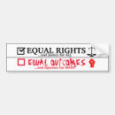 Search for equals bumper stickers Radical