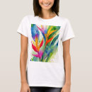 Search for bird of paradise flower tshirts Tropical