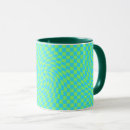 Search for light green mugs Geometric