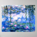 Recherche de fleurs monet posters Nénuphars