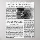 Search for newspaper posters Quote