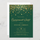 Search for gold foil engagement party invitations Modern