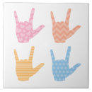 Recherche de langue carreaux Asl