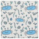 Search for shell pattern fabric Ocean
