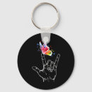 Search for sign language keychains Hand