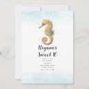 Recherche de hippocampe bleu invitations Tropical