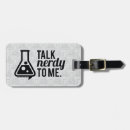 Search for nerdy luggage tags Funny