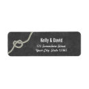 Search for tying the knot return address labels Heart