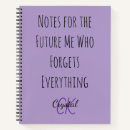 Search for forget me not notebooks Purple