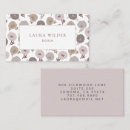 Recherche de fleur stylisée cartes visite Customer