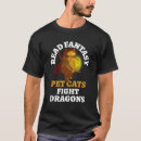 Recherche de bookworm hommes tshirts Chat