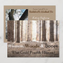 Search for wood bachelorette party invitations Bride