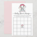 Search for pink elephant baby shower games Watercolor