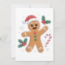 Search for gingerbread man invitations Candy cane