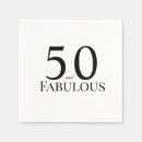 Recherche de 50 ans serviettes Noir et blanc