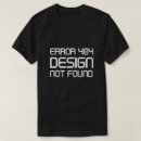 Search for error tshirts 404