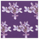 Search for lilac flowers fabric Purple
