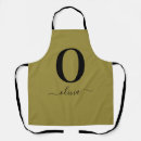 Search for monogram black aprons Bridal shower