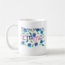 Search for emma name mugs Blue