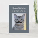 Search for moustache birthday cards Funny