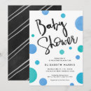 Recherche de polka bleu clair Baby shower