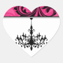 Search for pink chandelier stickers Pink and black