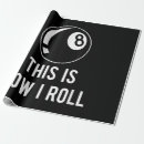 Search for 8 ball wrapping paper Sport