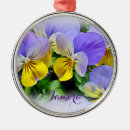 Search for pansy ornaments Purple