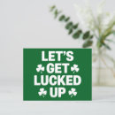Search for luck postcards Patricks