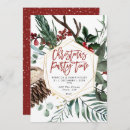 Search for geometric christmas invitations Typography