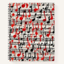 Search for sheet music notebooks Musical notes