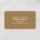 Recherche de papier brun cartes visite Artisanal