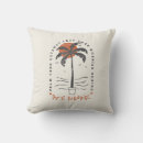 Search for beach vibe pillows Palm tree