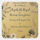 Search for clear wedding stickers Simple