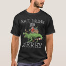 Search for reindeer drinking tshirts Merry