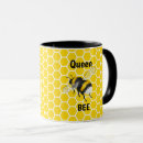 Search for bee cartoon mugs Illustration